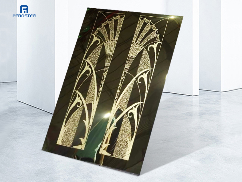 不銹鋼蝕刻電梯裝飾板