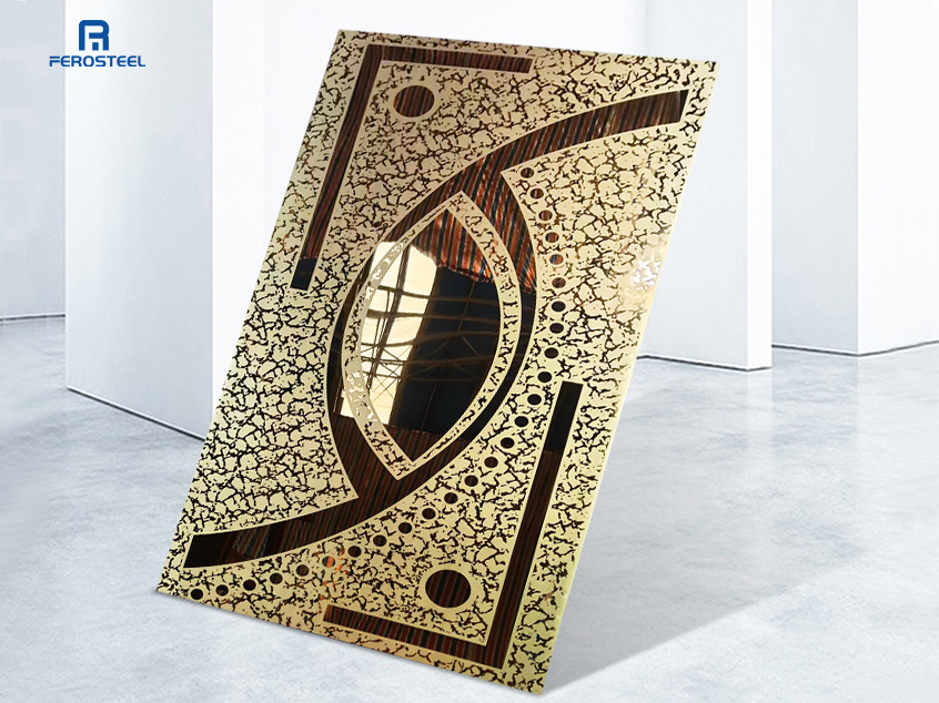 不銹鋼蝕刻電梯裝飾板