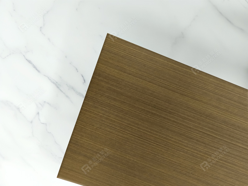 不銹鋼拉絲青古銅