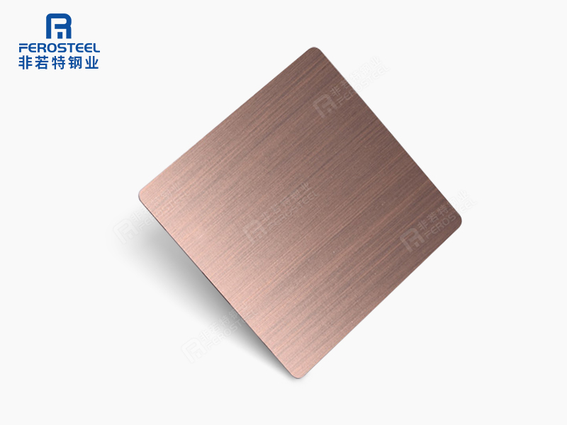 彩色不銹鋼拉絲板