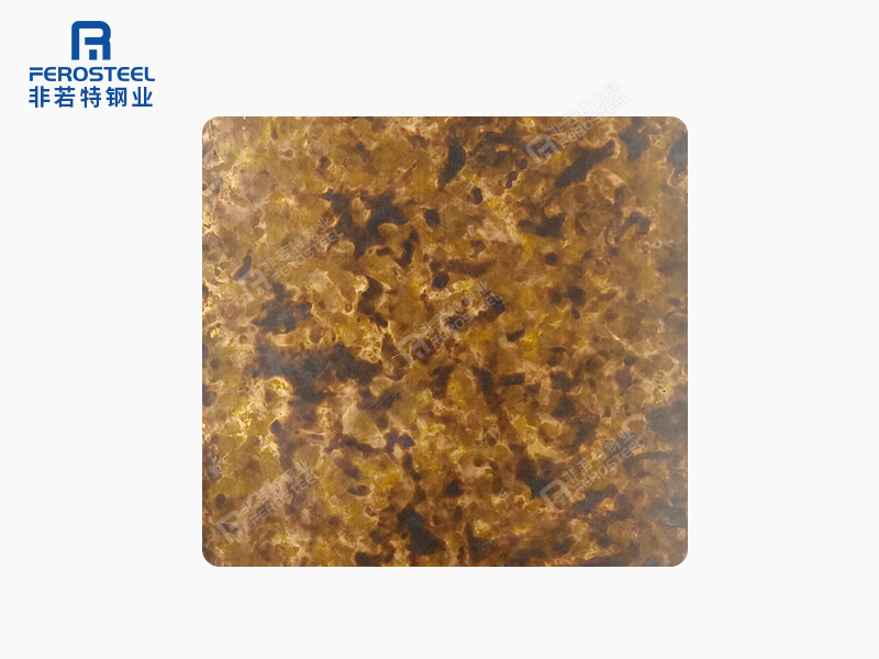 不銹鋼鍍銅古銅做舊