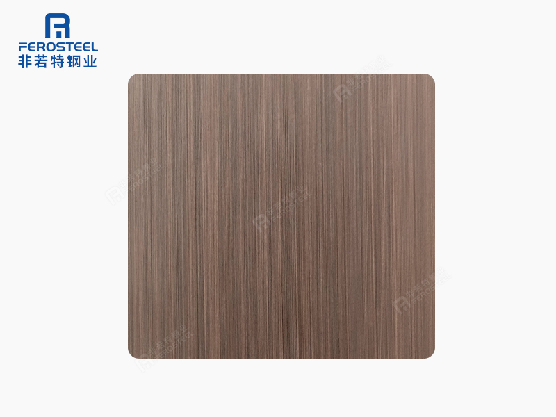 不銹鋼拉絲紅古銅板