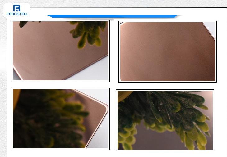 玫瑰金鏡面不銹鋼