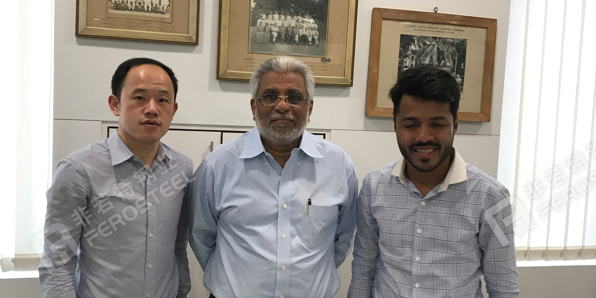 印度最大電梯制造商約翰遜電梯與非若特鋼業(yè)的合作